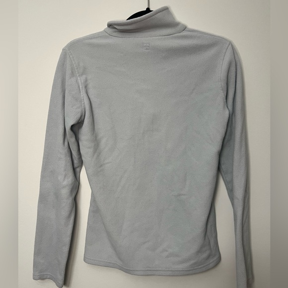 Light Grey Fleece Sweater - Picture 2 of 3